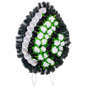 Coroana funerara cu flori nr.2.5